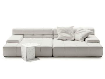 TUFTY TIME LEATHER - Sectional leather sofa by B&B Italia - view 2